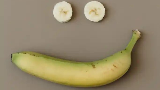 Banana Smiley Face